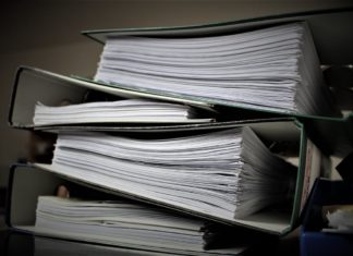 paper document management system